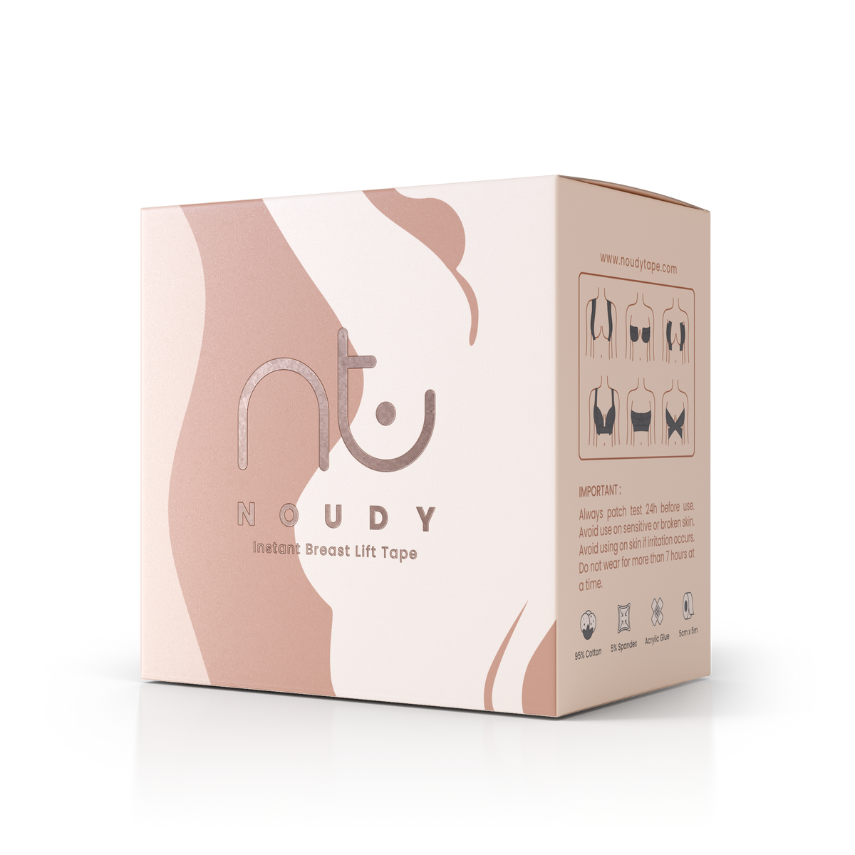 NOUDY TAPE X NUDE - Brust Tape
